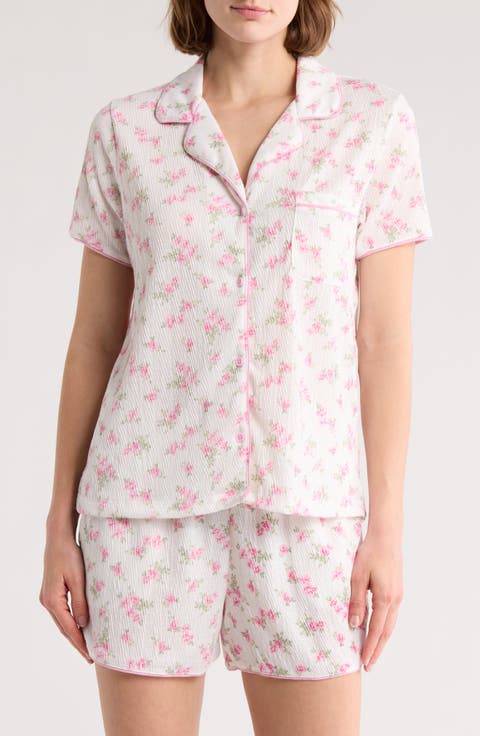 Knit Shorts Pajamas