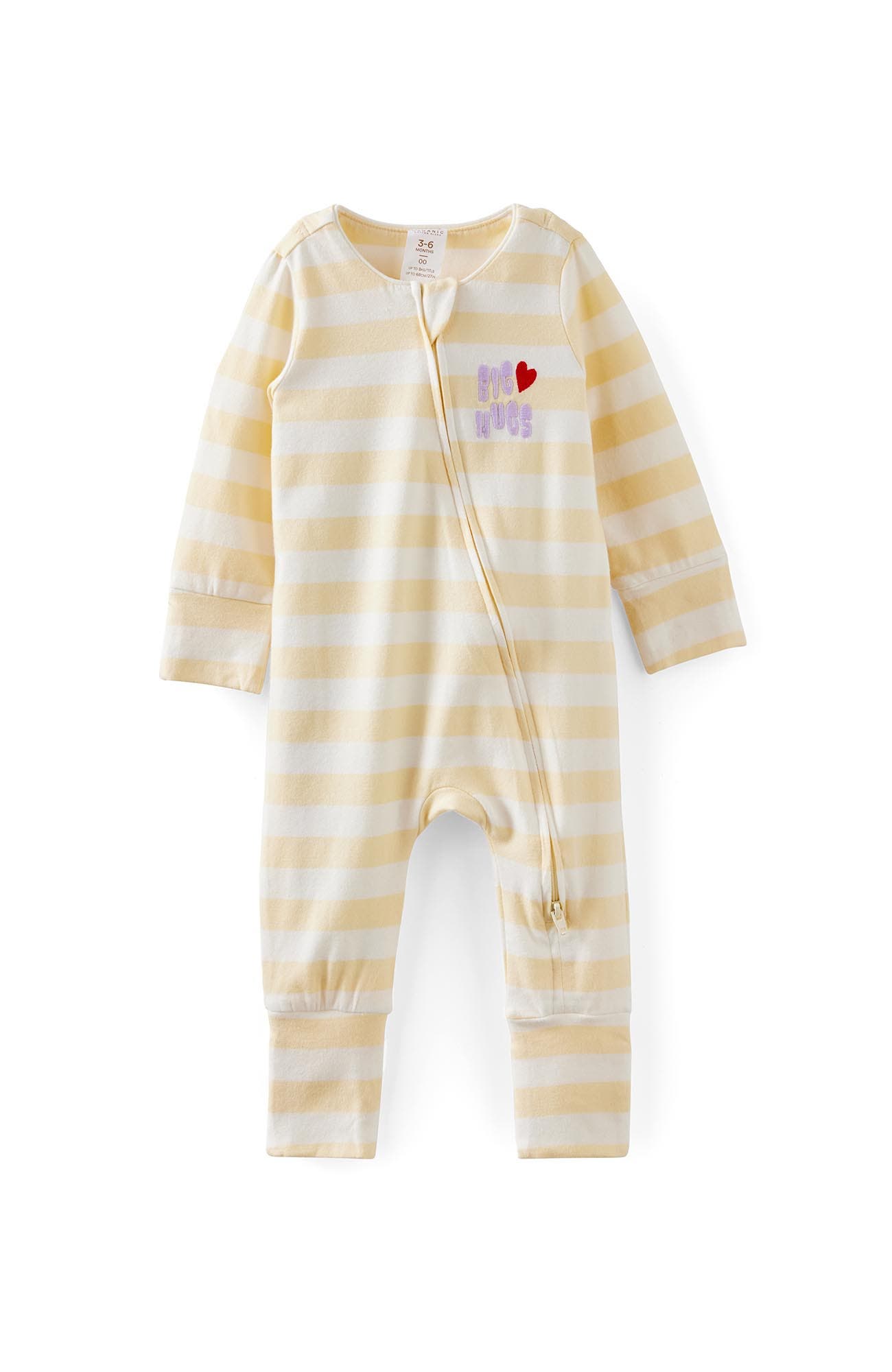 Lemon Squash Big Hugs Stripe