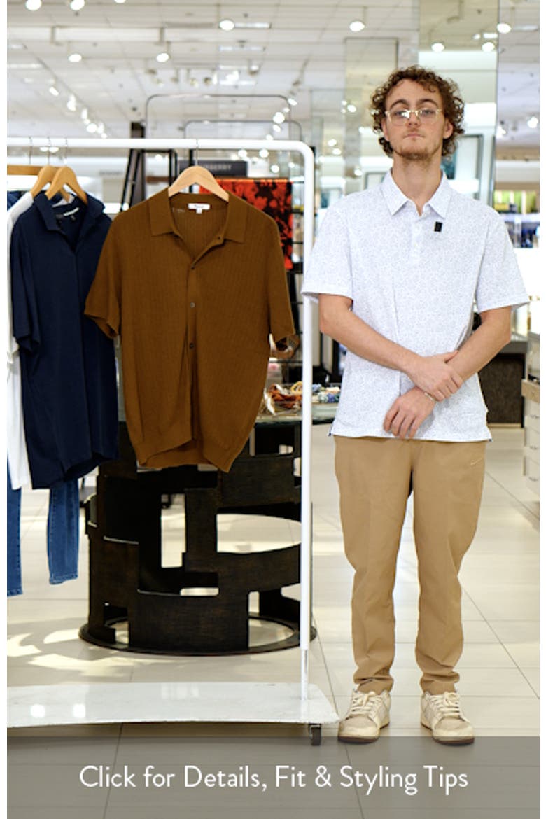 Button-Up Sweater Polo video