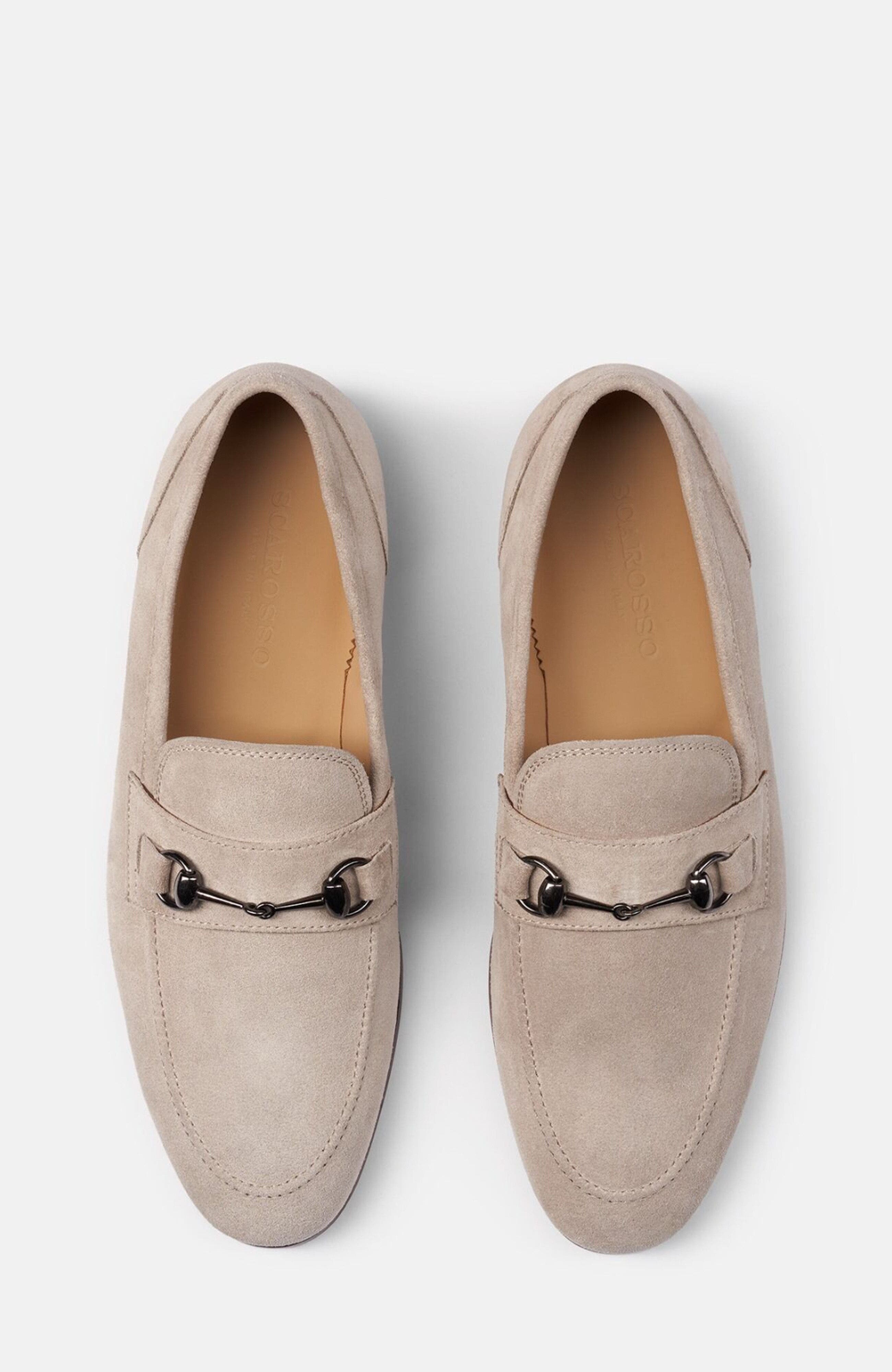 Alessandro Loafers, Alternate, color, Sand - Suede