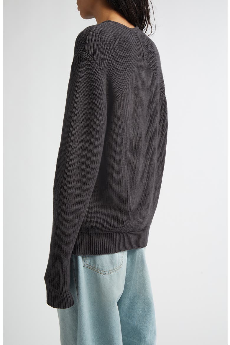 Ribcage Cotton Crewneck Sweater, Alternate, color, DIESEL