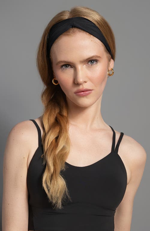 The Hair Edit Lotus Pleated Headband In Multi