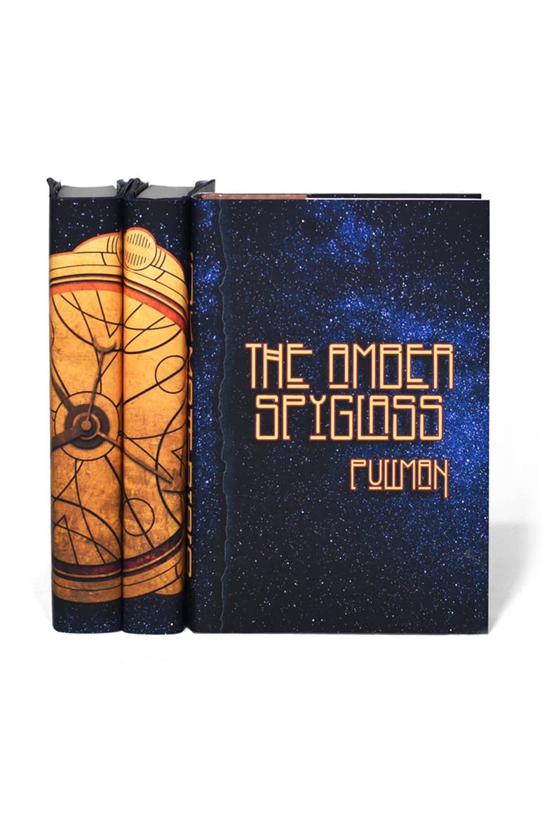 His Dark Materials Book Set, Alternate, color, Gold