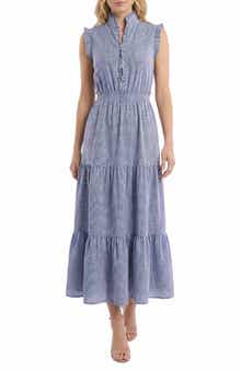 Ruffle Tiered Maxi Sundress