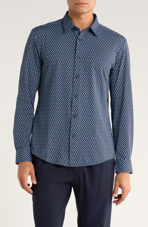 Roan Kent Slim Fit Button-Up Shirt