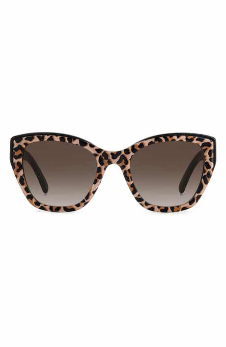 yolanda 51mm polarized gradient cat eye sunglasses