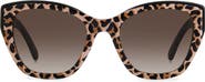 Kate Spade New York yolanda 51mm polarized gradient cat eye sunglasses