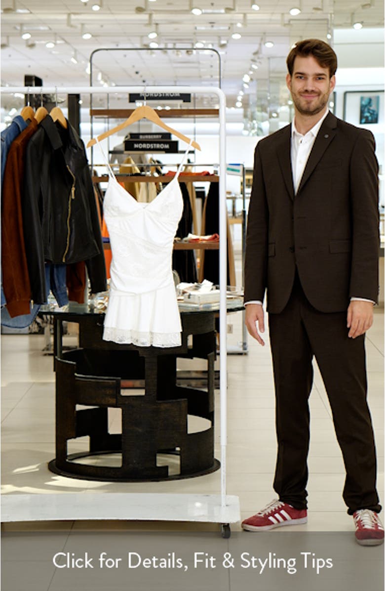 Love Is Alive Lace Trim Minidress, sales video thumbnail