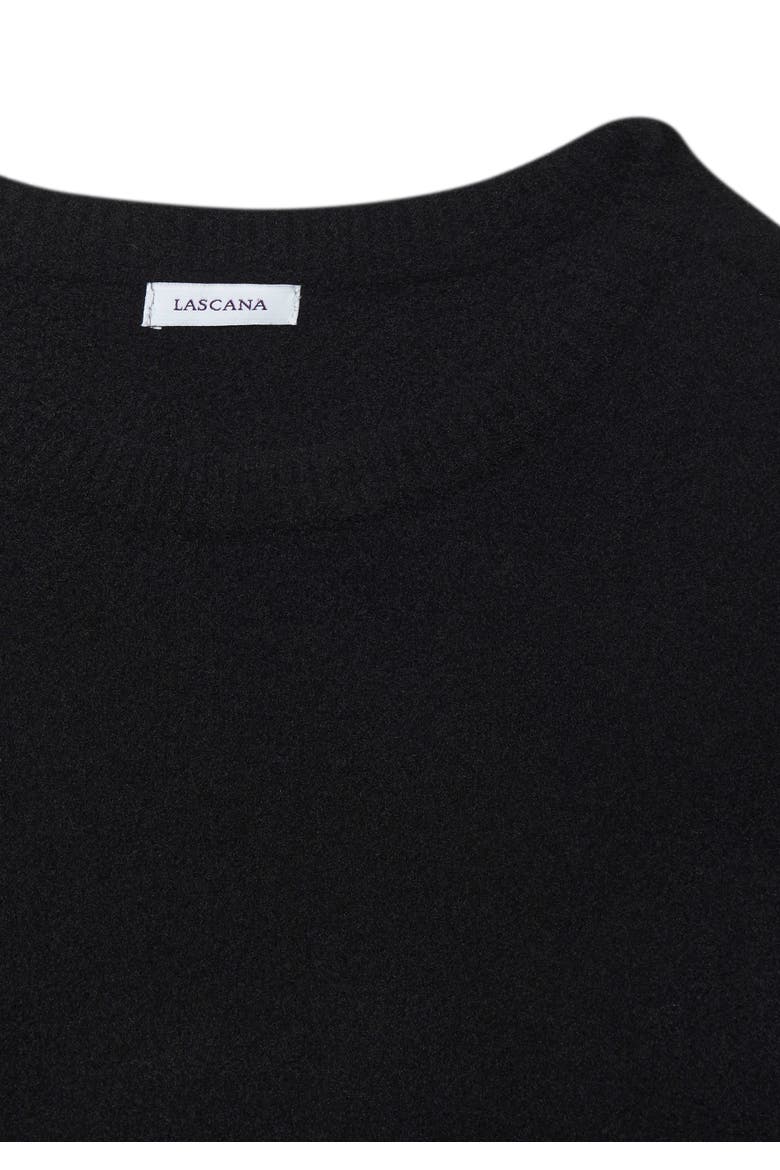 Elbow Length Sleeve Sweater, Alternate, color, Black