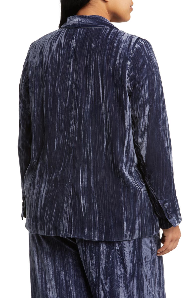 Treasure & Bond Relaxed Fit Textured Velvet Blazer, Alternate, color,