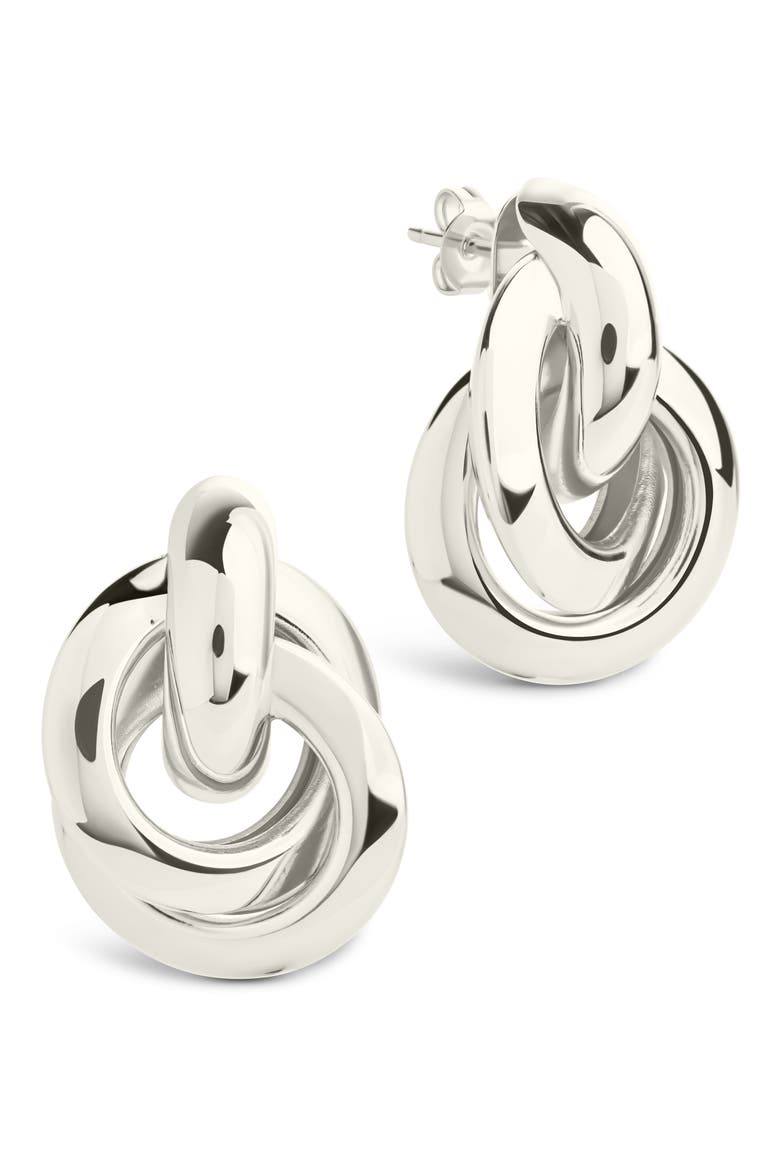 Ashton Layered Knocker Stud Earrings video