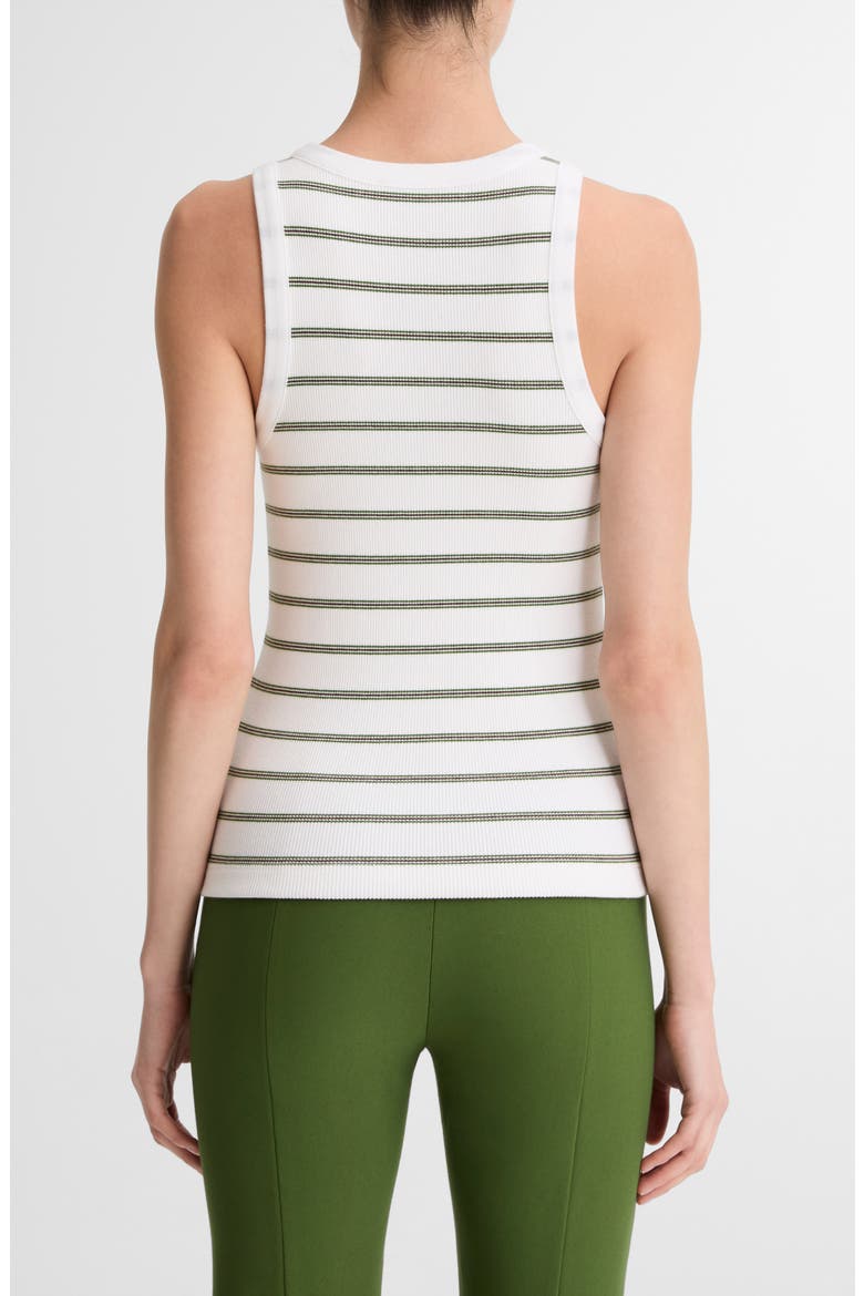 Stripe Rib Tank, Alternate, color, HERB COMBO
