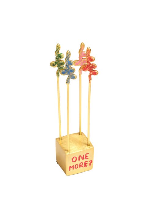 Tanda Steel Cocktail Sticks Set of 4 Entertaining Essential