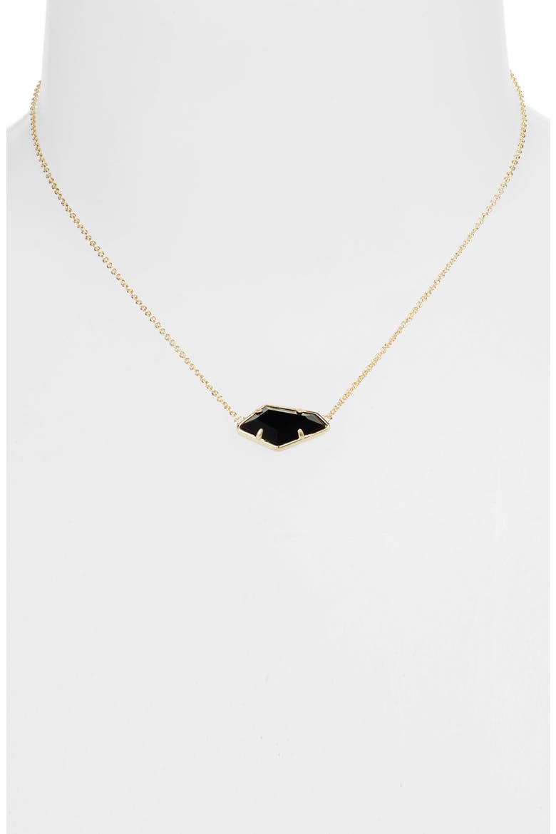 Lilith Pendant Necklace, Alternate, color, GOLD/ BLACK
