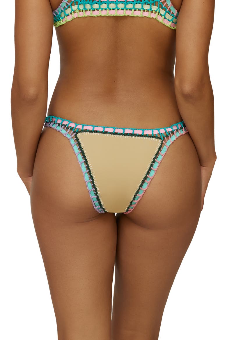 Crochet Bikini Bottoms, Alternate, color, TAUPE