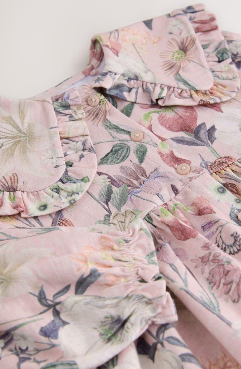 NEXT Kids
 Floral Long Sleeve Dress, Alternate, color, Pink