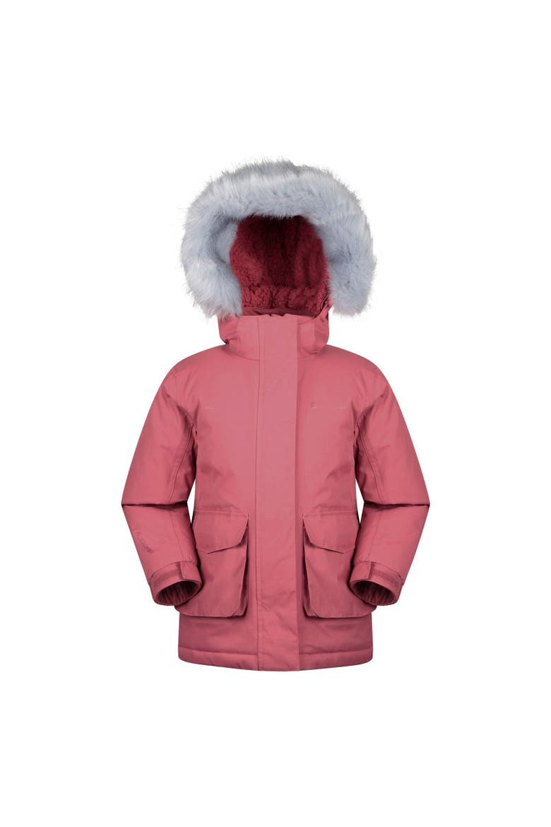 Childrens/Kids Ranger Logo Water Resistant Jacket, Main, color, Pink