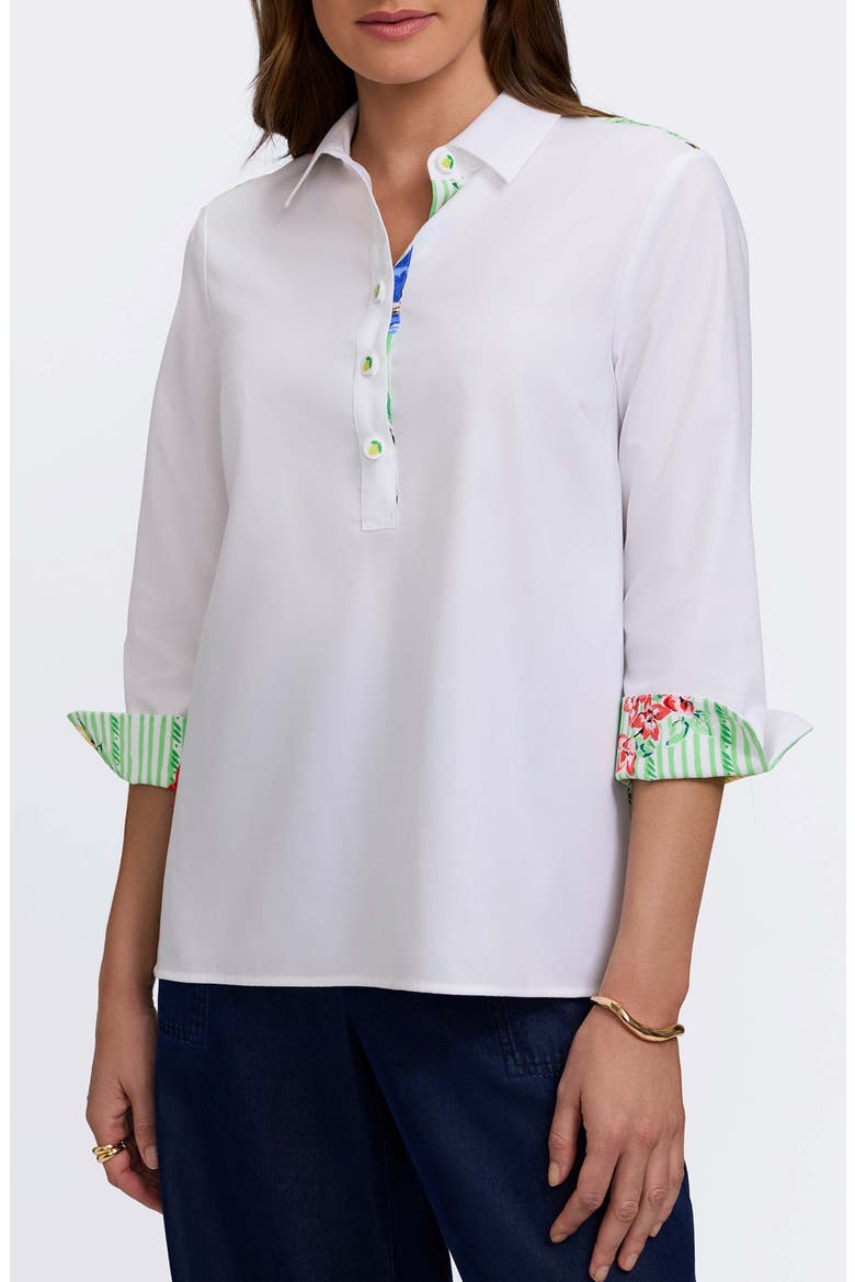 Therese Shirt, Alternate, color, GREEN MULTI