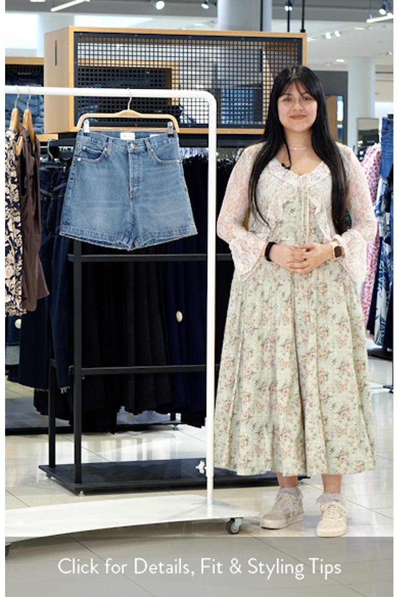 The Everyday High Waist Denim Shorts video