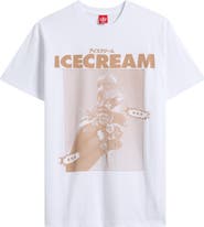 ICECREAM Sip Cotton Graphic T-Shirt