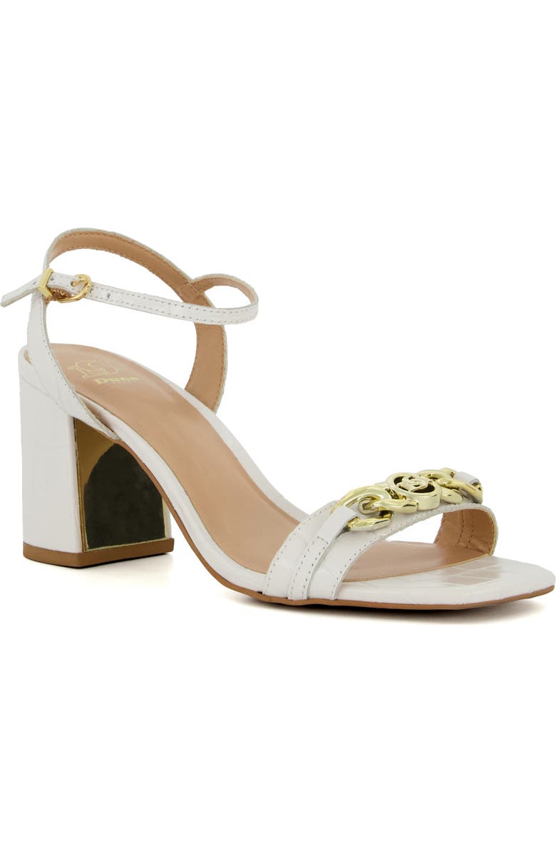 Dune London Manual Ankle Strap Sandal, Main, color,