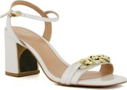 Dune London Manual Ankle Strap Sandal