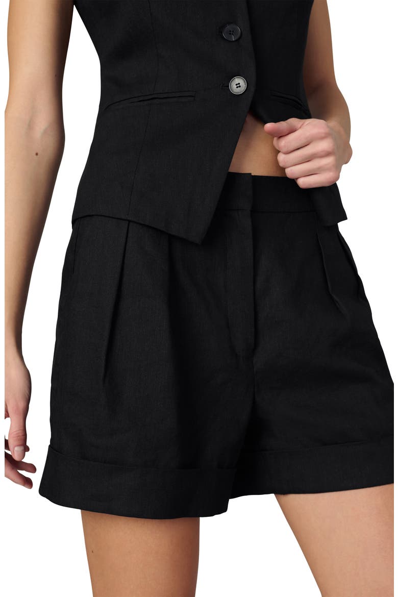 The Brody Tailored Shorts, Alternate, color, BLACK