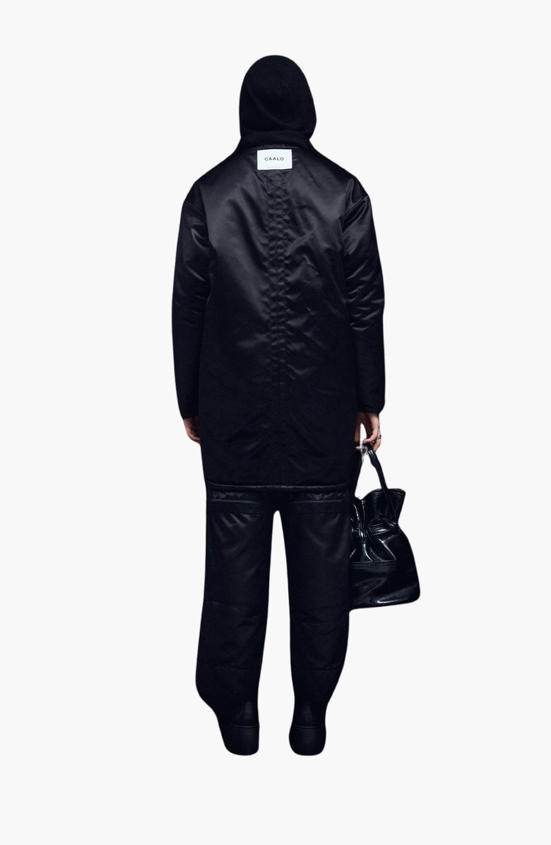 CAALO Reversible Down Coat, Alternate, color, Black