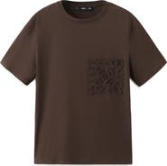 MANGO Embroidered Cotton T-Shirt