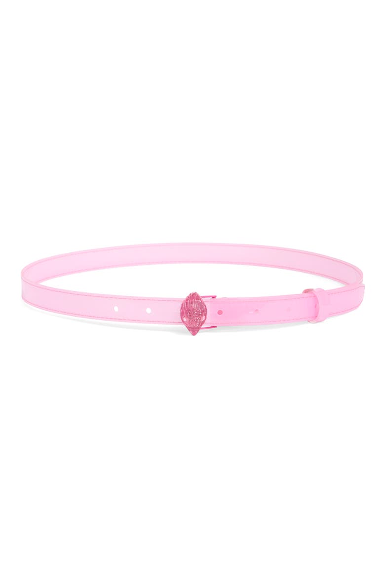 Crystal Eagle Buckle Belt, Main, color, PINK MULTI