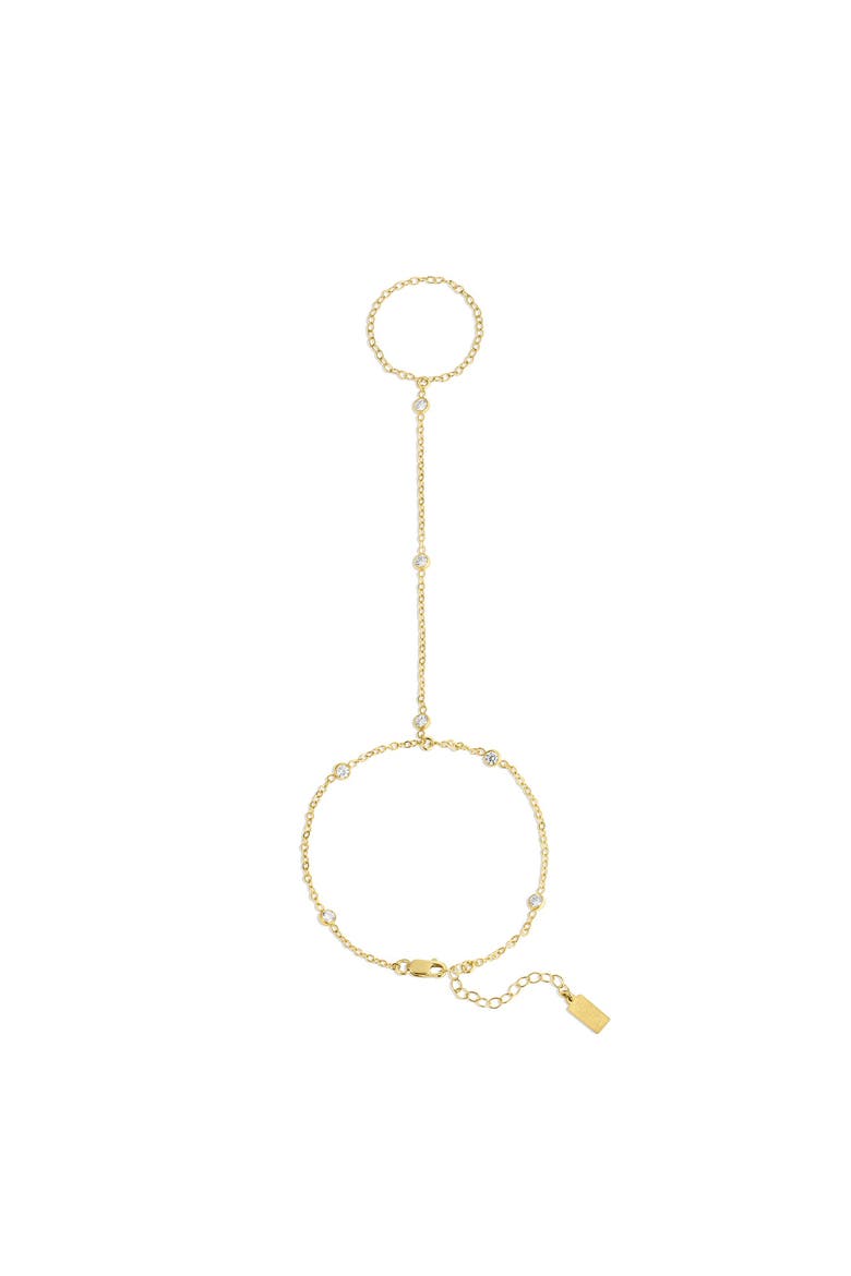 Serra Hand Chain, Main, color, Gold