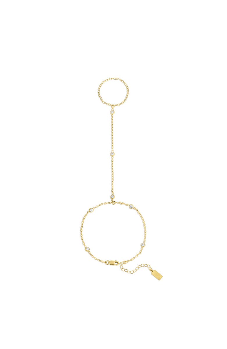 Set & Stones Serra Hand Chain, Main, color, Gold