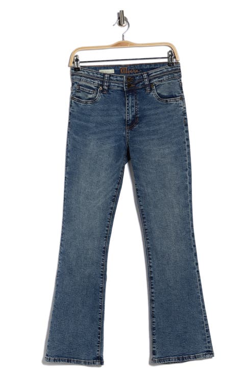 Nicole High Waist Bootcut Jeans (Daylily)