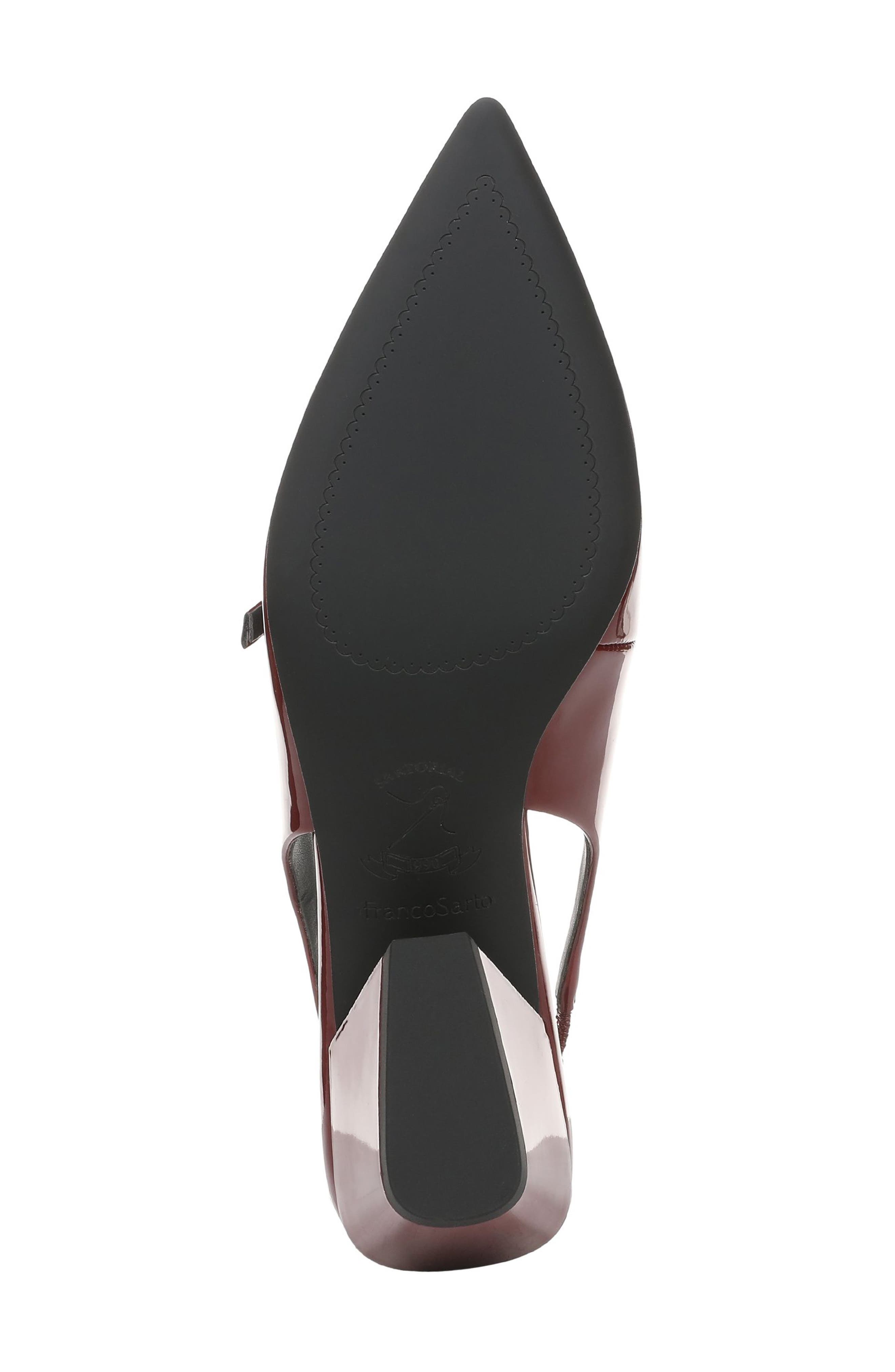 Franco Sarto Galin Slingback Pump, Alternate, color, Red