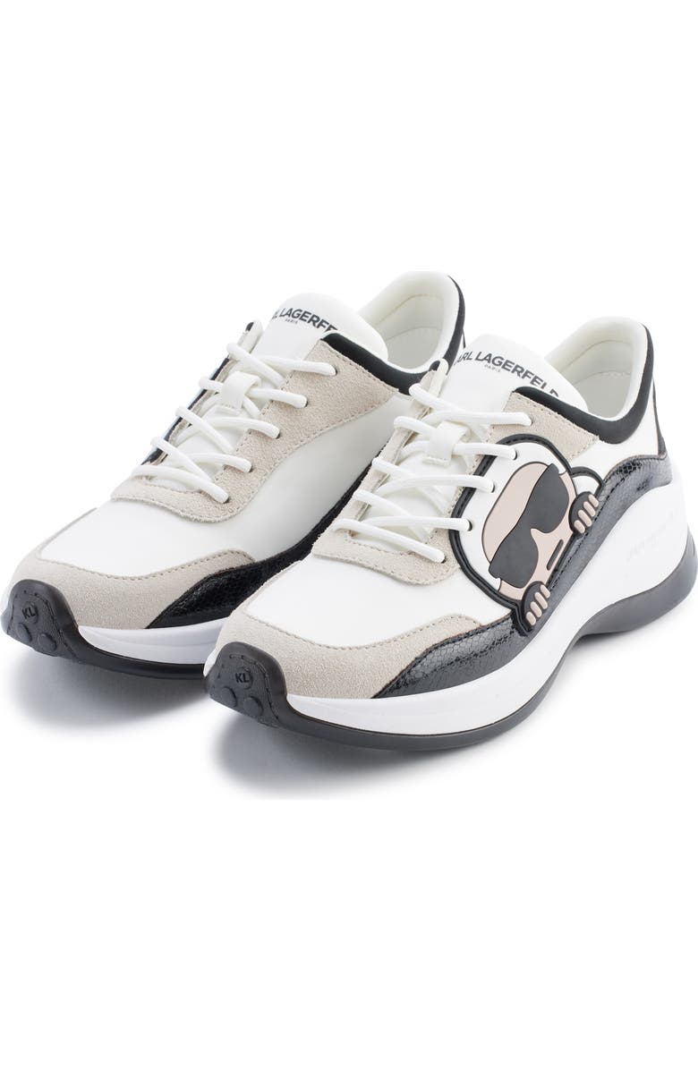 KARL LAGERFELD PARIS Coty Sneaker, Alternate, color,