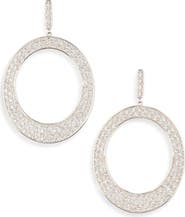 Tasha CZ Pavé Ring Drop Earrings