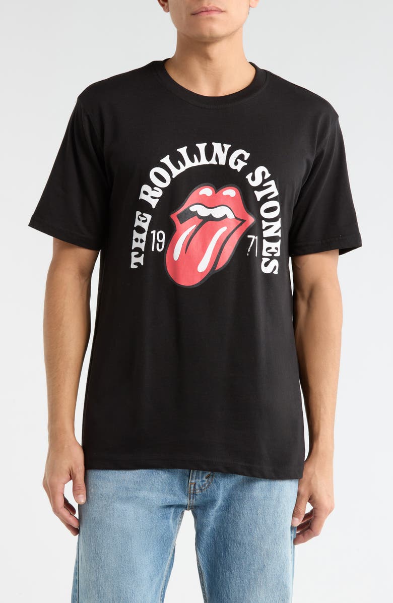James Campbell The Rolling Stones Graphic T-Shirt, Main, color, Black