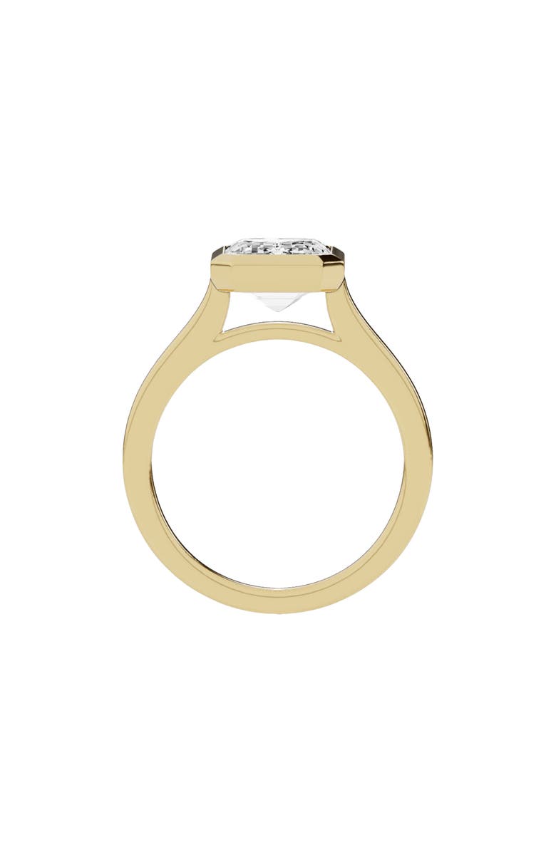 Jennifer Fisher 18K Gold Emerald Cut Lab Created Diamond Solitaire Ring - 4.0 ctw, Alternate, color, 18K Yellow Gold