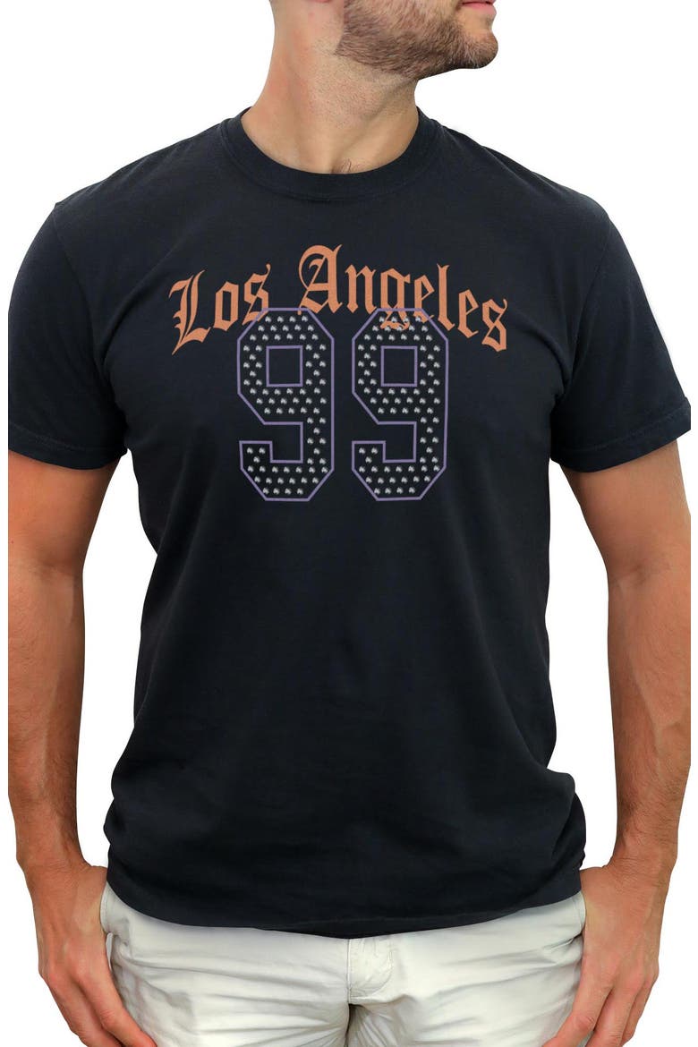 Men's Lost Gods Los Angeles 99  Graphic T-Shirt, Main, color, Black