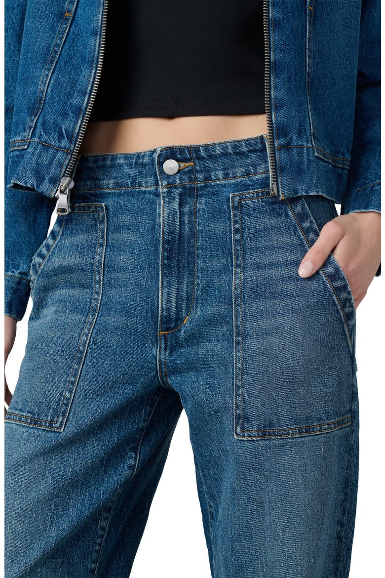 The Karter High Waist Utility Trouser Jeans, Alternate, color, BAD LIAR