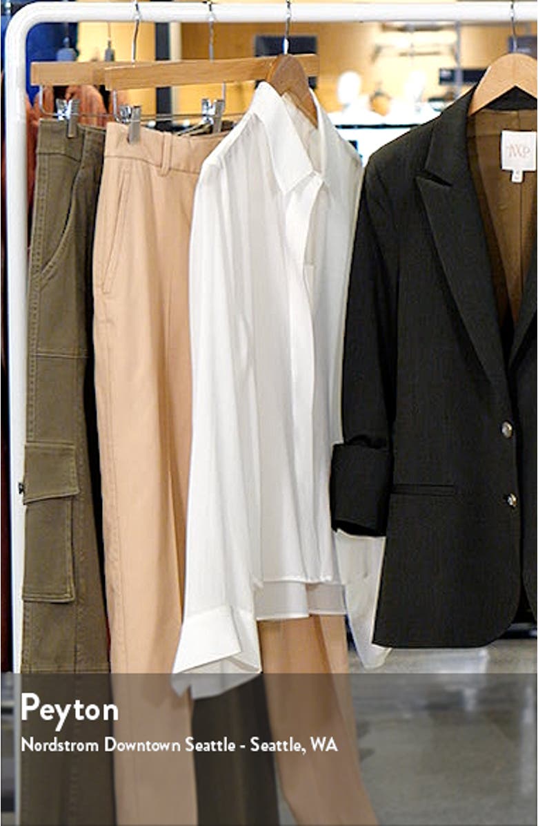 Boyfriend Stretch Wool Blazer, sales video thumbnail