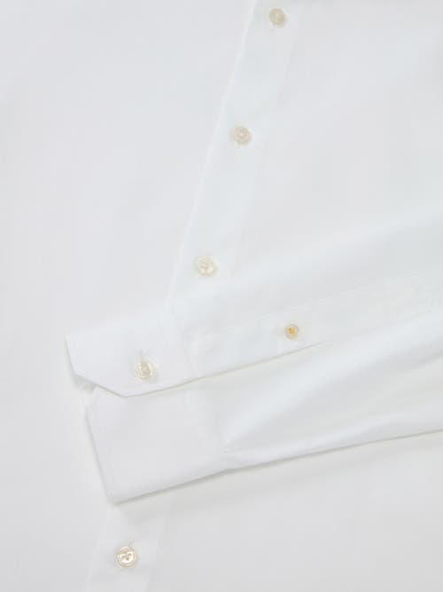 Robert Talbott Reynolds Twill Contemporary Fit Shirt In White