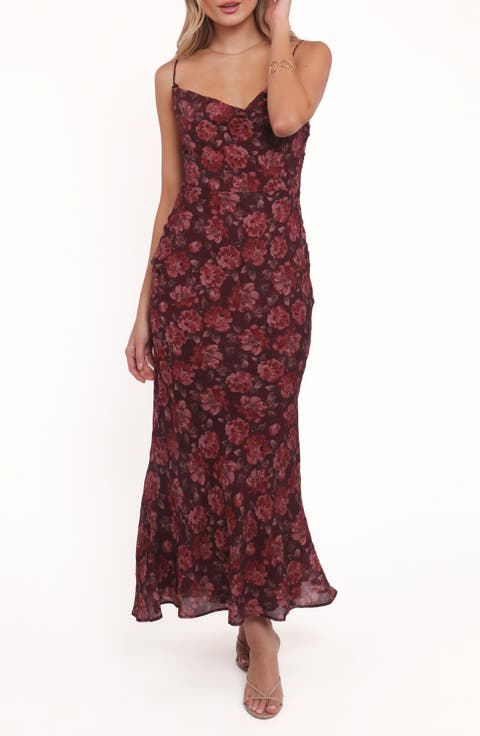 Esmeralda Floral Print Slipdress
