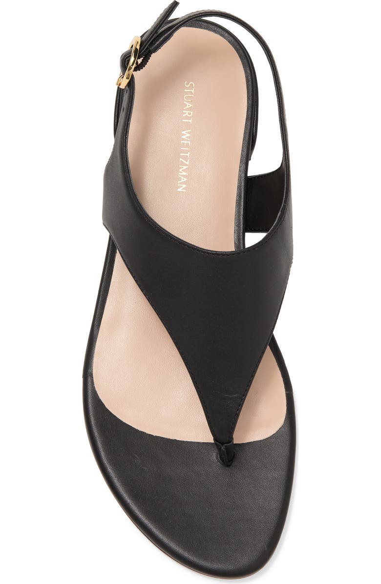 Stuart Weitzman Santorini Flat Sandal, Alternate, color,