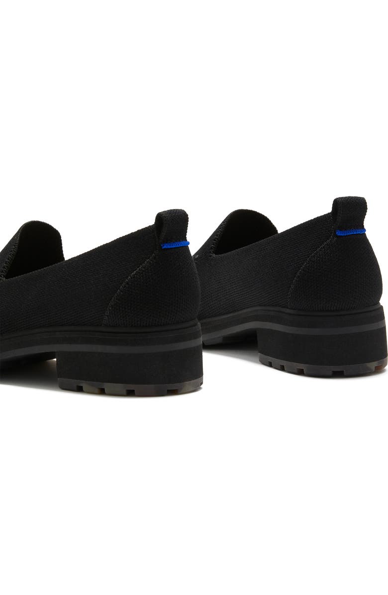 Rothy's The Lug Loafer, Alternate, color, Onyx Black