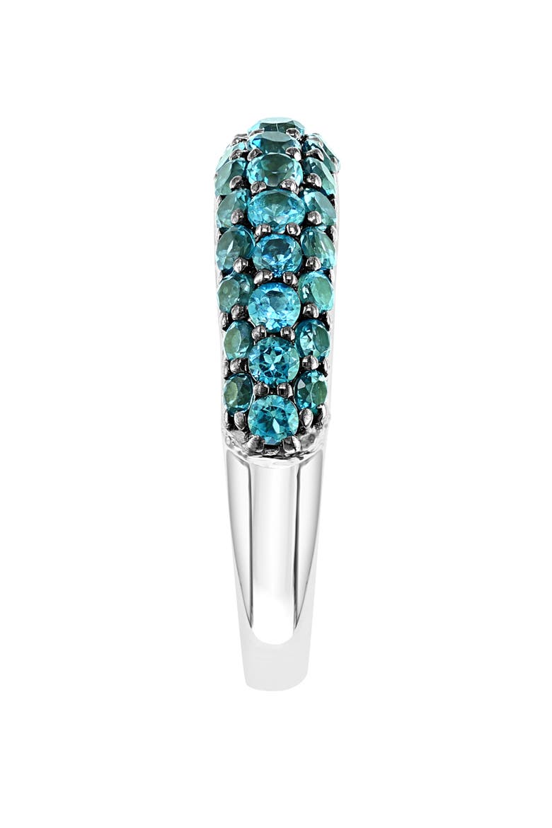 Pavé London Blue Topaz Ring, Alternate, color, BLUE