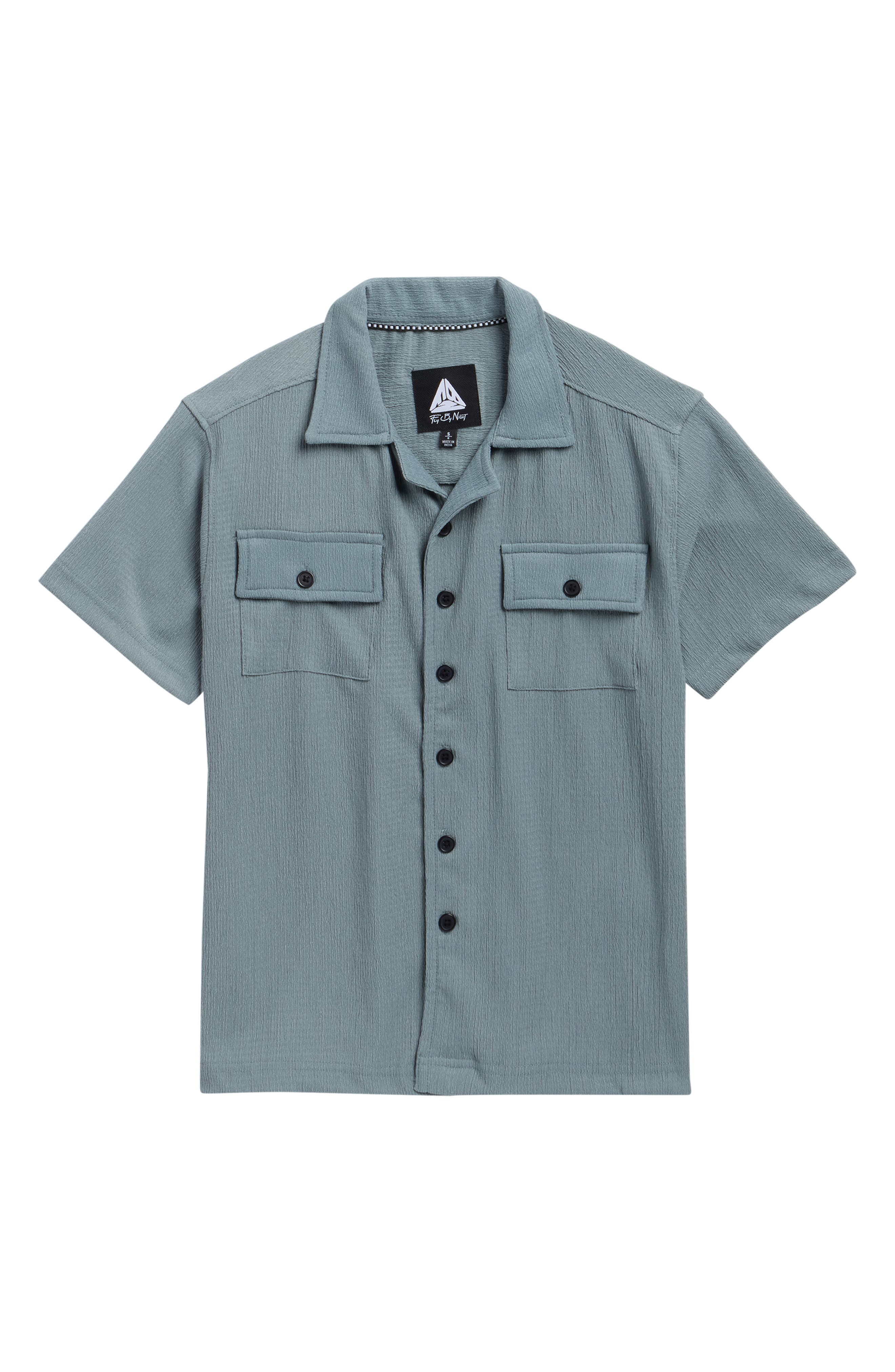Fly By Night Kids' Textured Camp Shirt