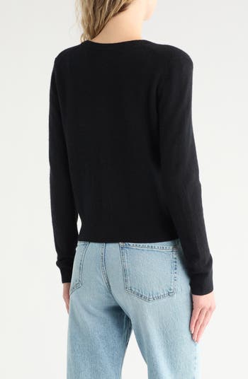 Nordstrom Crewneck Cashmere Cardigan Nordstromrack