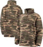 G-III 4HER BY CARL BANKS Women's G-III 4Her by Carl Banks Camo Boston Red Sox Sherpa Quarter-Zip Jacket