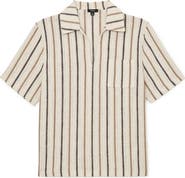 Reiss Chatham Stripe Johnny Collar Polo